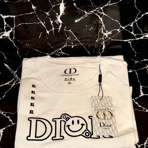 White Graphic Tee for Men
